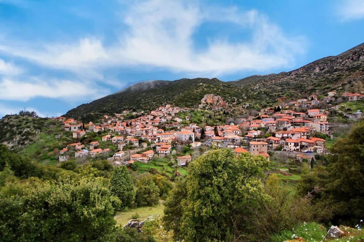 Stemnitsa Stone Residence - Cosy Mountain Escape ภายนอก รูปภาพ